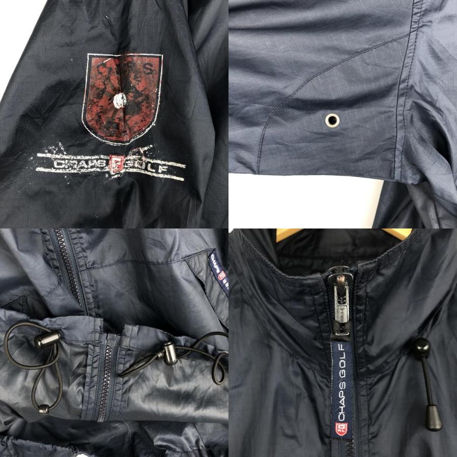 古着 ラルフローレン Ralph Lauren CHAPS GOLF ナイロンジャケット ロシア製 メンズL相当/eaa629954 古着 ラルフローレン Ralph Lauren CHAPS GOLF ナイロンジャケット
