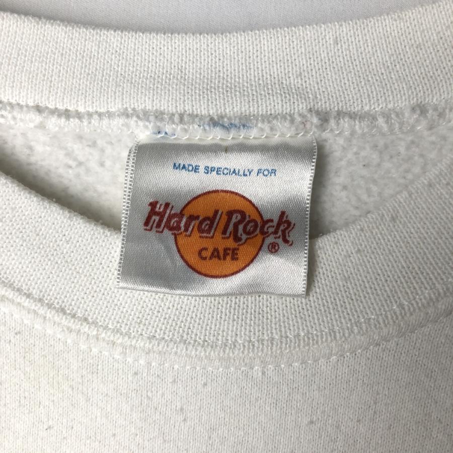 古着 90年代 HARD ROCK CAFE ハードロックカフェ アドバタイジング スウェットシャツ トレーナー USA製 メンズL相当 ヴィンテージ/eaa630005 古着 90年代 ハードロックカフェ アドバタイジング スウェットシャツ