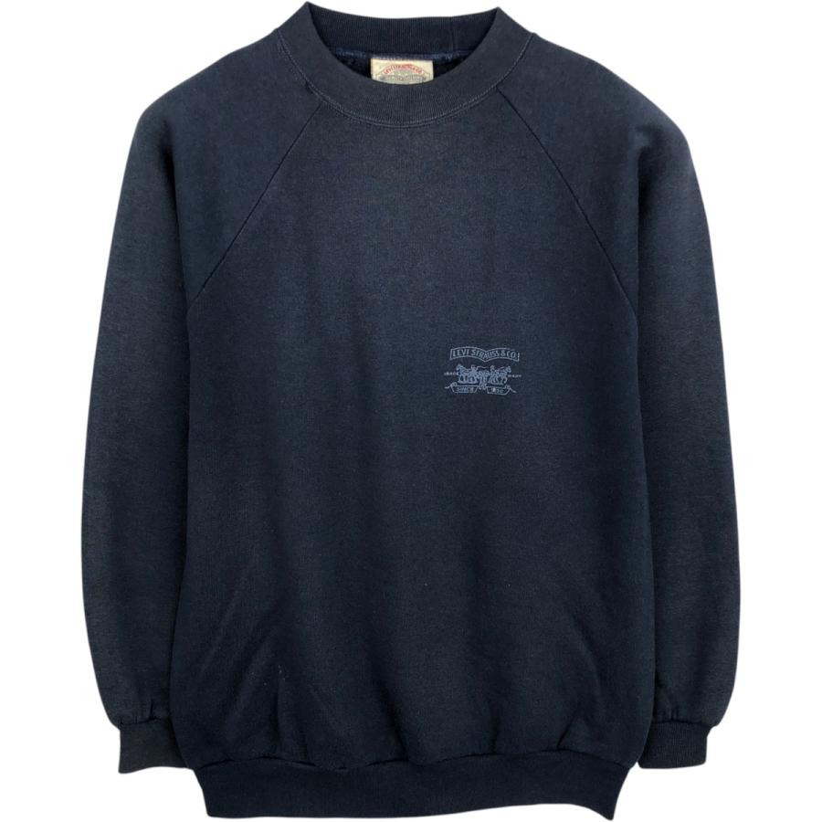 古着 リーバイス Levi's ワンポイントロゴスウェットシャツ トレーナー イタリア製 メンズS相当/eaa630056 Levi's（リーバイス） 古着 ワンポイントロゴスウェットシャツ