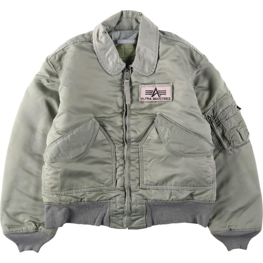 美品★90s 米軍実物 CWU-45/Ｐ ALPHA 1995年 M　E167 Deadstock S 95年 ALPHA CWU-45/P 米軍実物 フライトジャケット