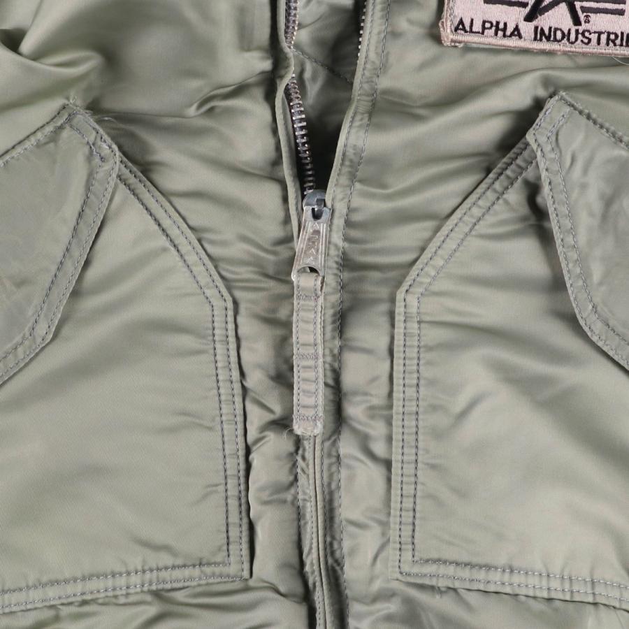 古着 アルファ ALPHA CWU-45/Pタイプ フライトジャケット メンズL 古着 90年代 民間品 アルファ ALPHA CWU-45/Pタイプ ミリタリー