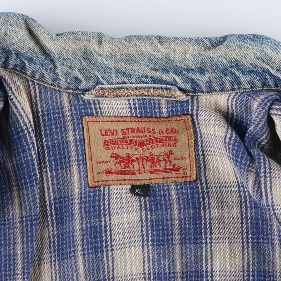 古着 90年代 リーバイス Levi's 70699-0289 デニムジャケット Gジャン USA製 メンズXL相当 ヴィンテージ/eaa630170 メンズファッション 古着 90年代 リーバイス Levi's 70699-0289 デニム