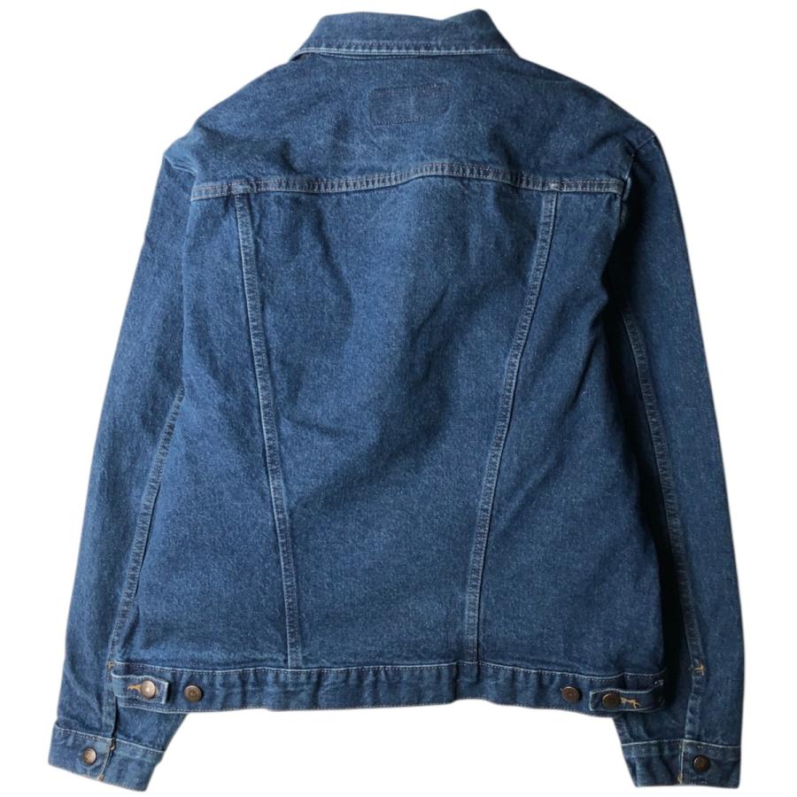 90s Wrangler デニムジャケット Gジャン 3rd型 L相当 濃紺 Wrangler（ラングラー） 古着 90年代~ デニムジャケット Gジャン