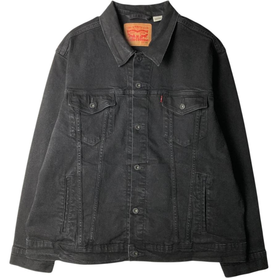 Levi's（リーバイス） 古着 ブラック デニムジャケット Gジャン メンズ