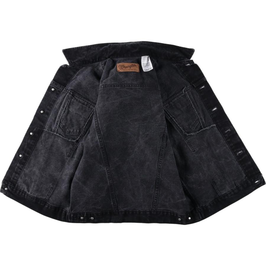 Wrangler（ラングラー） 古着 ブラック デニムジャケット Gジャン