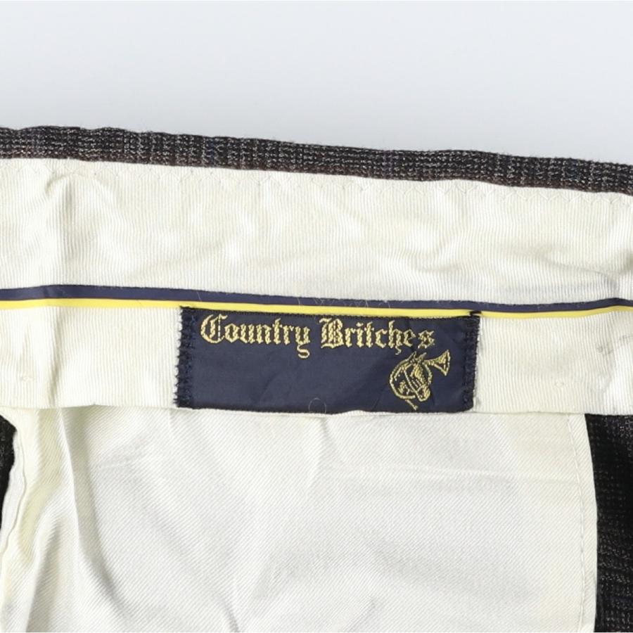 古着 ~90年代 Country Britches チェック柄 グレンチェック ツータック