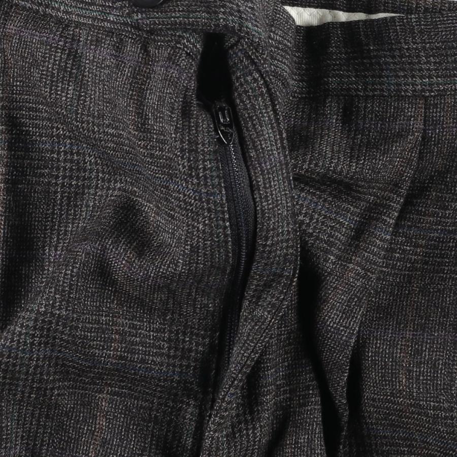 古着 ~90年代 Country Britches チェック柄 グレンチェック ツータック スラックスパンツ メンズw33相当 ヴィンテージ/eaa630265 古着 ~90年代 Country Britches チェック柄 グレンチェック ツータック