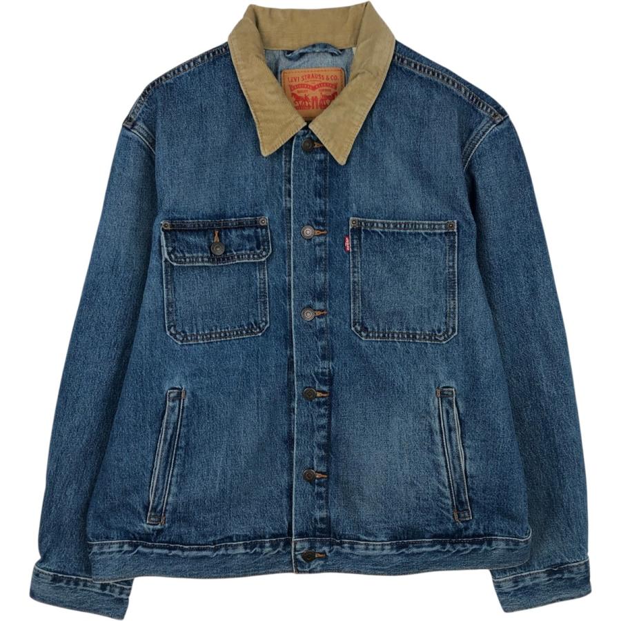 Levi's（リーバイス） 古着 コーデュロイ襟 デニムジャケット Gジャン