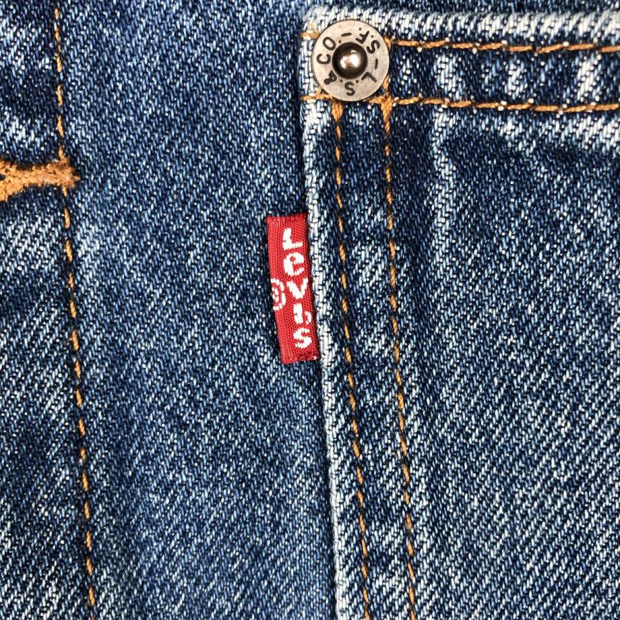 Levi's（リーバイス） 古着 コーデュロイ襟 デニムジャケット Gジャン