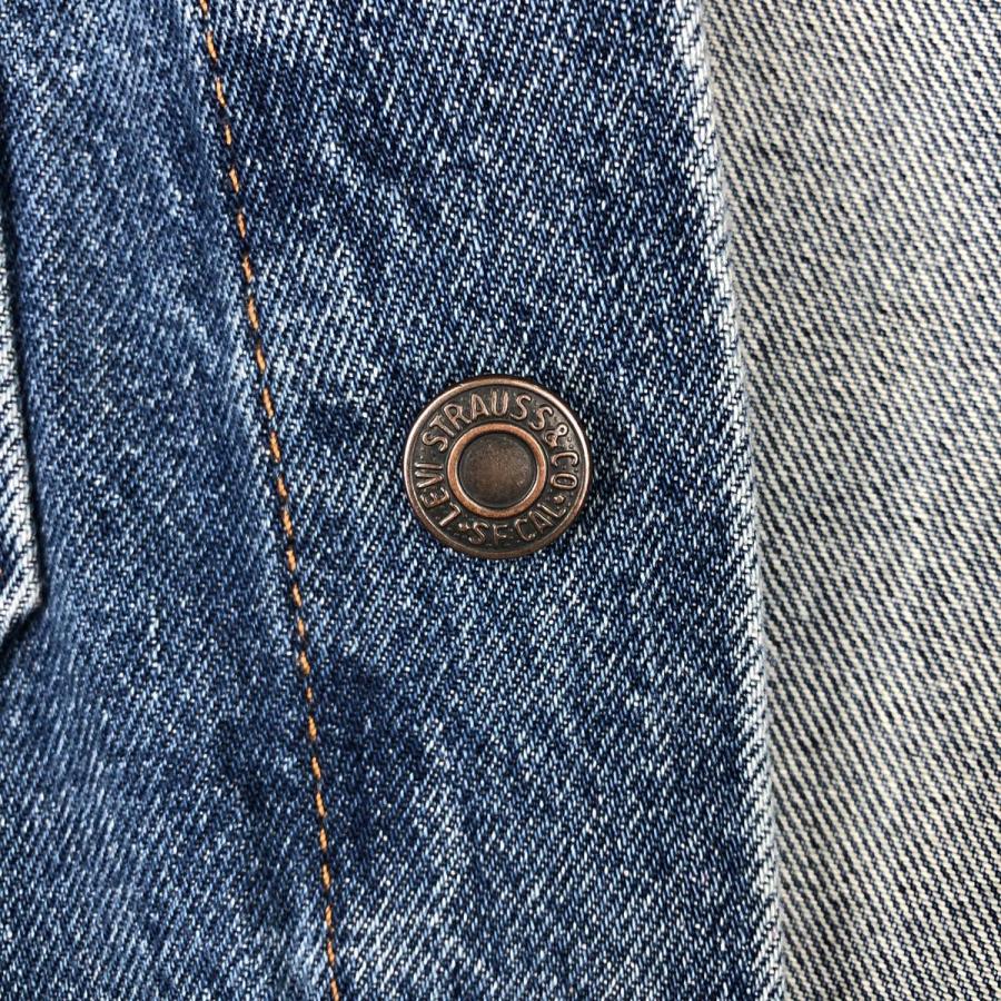 Levi's（リーバイス） 古着 コーデュロイ襟 デニムジャケット Gジャン