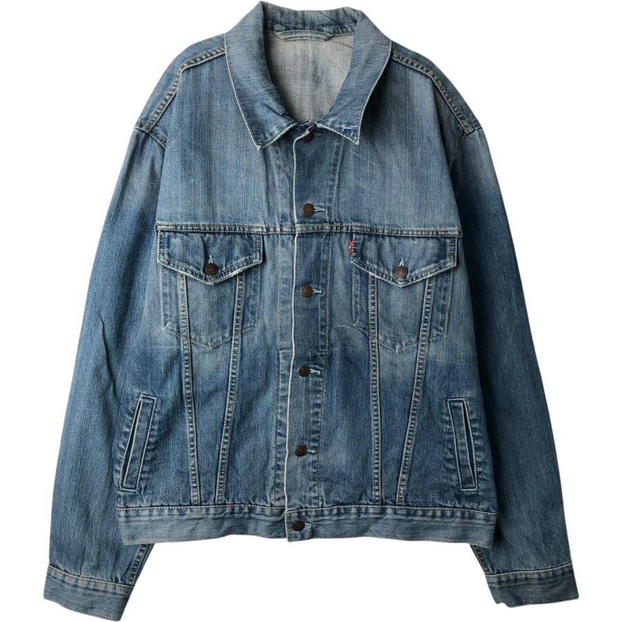 古着 リーバイス Levi's デニムジャケット Gジャン メンズXL相当/eaa630393 Levi's（リーバイス） 古着 デニムジャケット Gジャン メンズXL相当