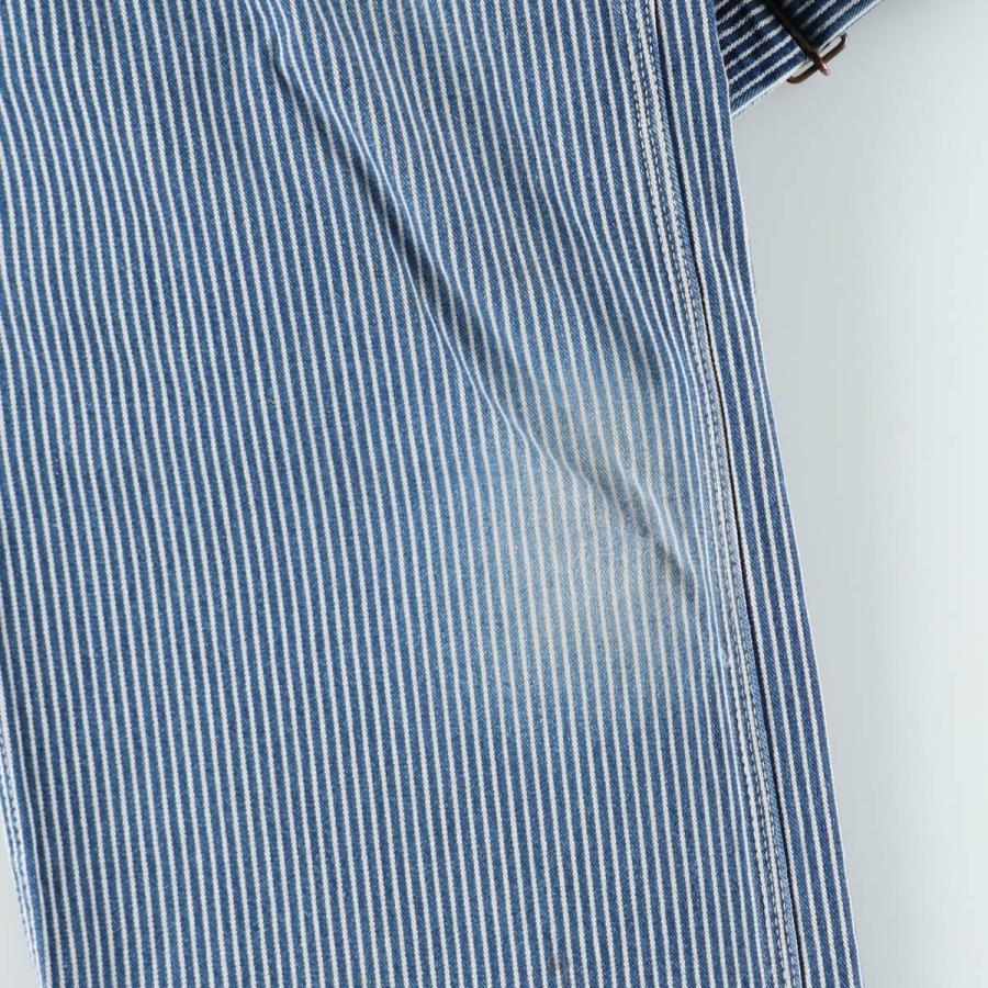 古着 ディッキーズ Dickies ヒッコリーストライプ オーバーオール USA製 メンズw34相当 /eaa630420_7