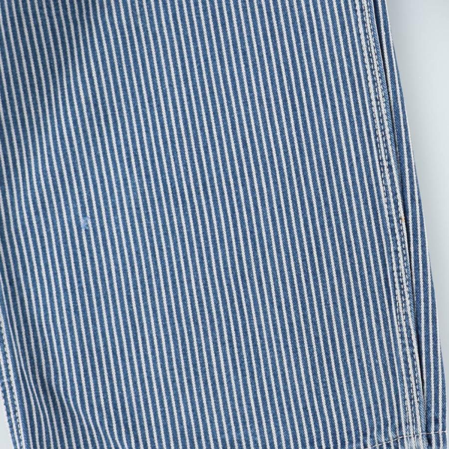 古着 ディッキーズ Dickies ヒッコリーストライプ オーバーオール USA製 メンズw34相当 /eaa630420_8