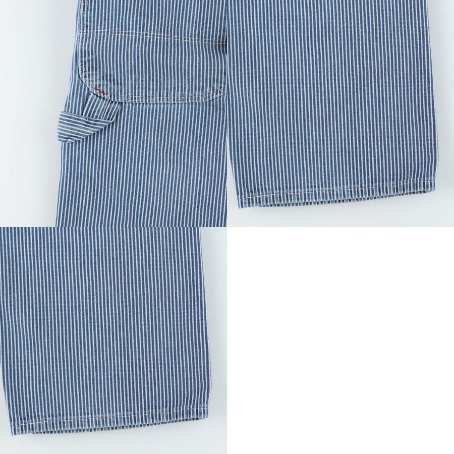 古着 ディッキーズ Dickies ヒッコリーストライプ オーバーオール USA製 メンズw34相当 /eaa630420_9