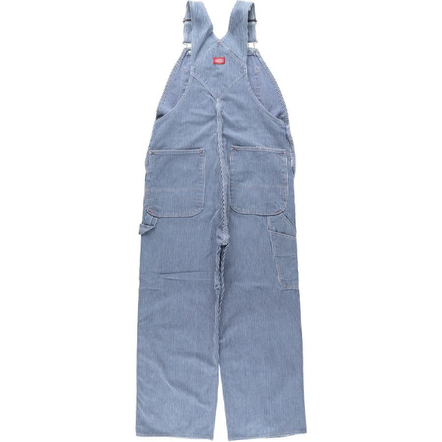古着 ディッキーズ Dickies ヒッコリーストライプ オーバーオール USA製 メンズw36相当 /eaa630421_1
