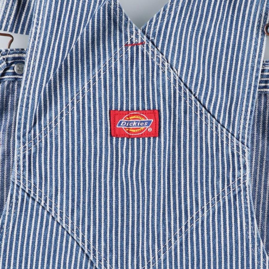 古着 ディッキーズ Dickies ヒッコリーストライプ オーバーオール USA製 メンズw36相当 /eaa630421_4