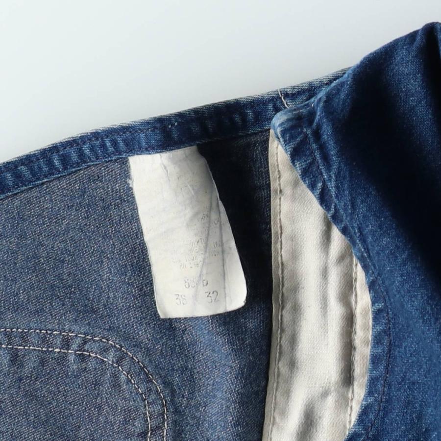 Carhartt（カーハート） 古着 デニムオーバーオール メンズw37相当