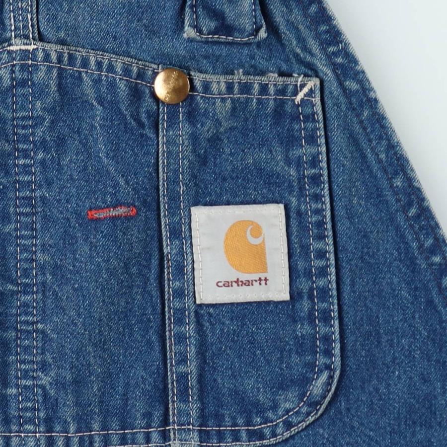 Carhartt（カーハート） 古着 デニムオーバーオール メンズw37相当