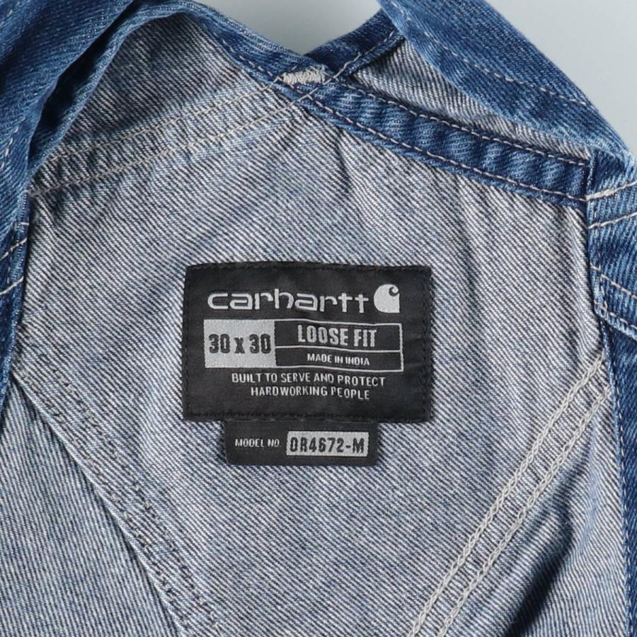 Carhartt（カーハート） 古着 デニムオーバーオール メンズw34相当