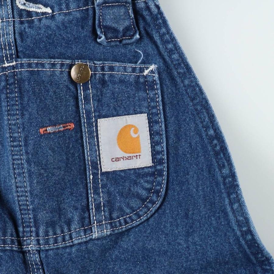 Carhartt（カーハート） 古着 デニムオーバーオール メンズw30相当