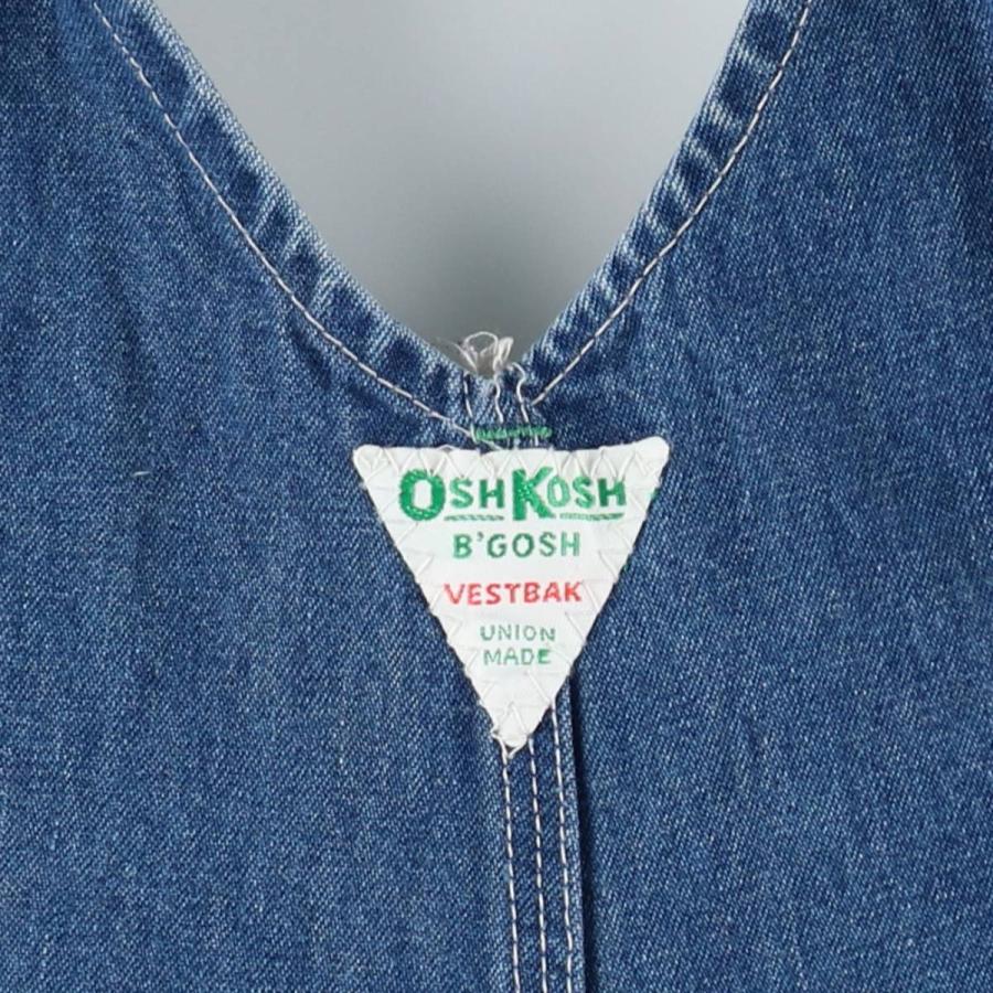OSHKOSH（オシュコシュ） 古着 60~70年代 デニムオーバーオール メンズ