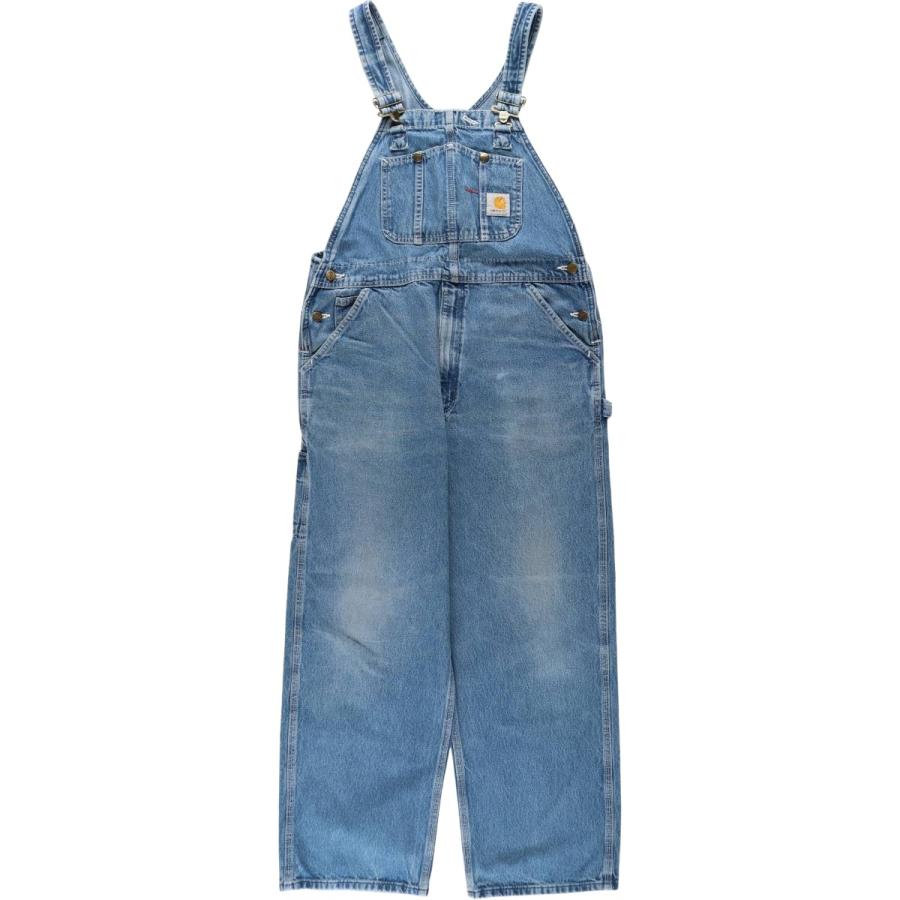 Carhartt（カーハート） 古着 デニムオーバーオール メンズw36相当