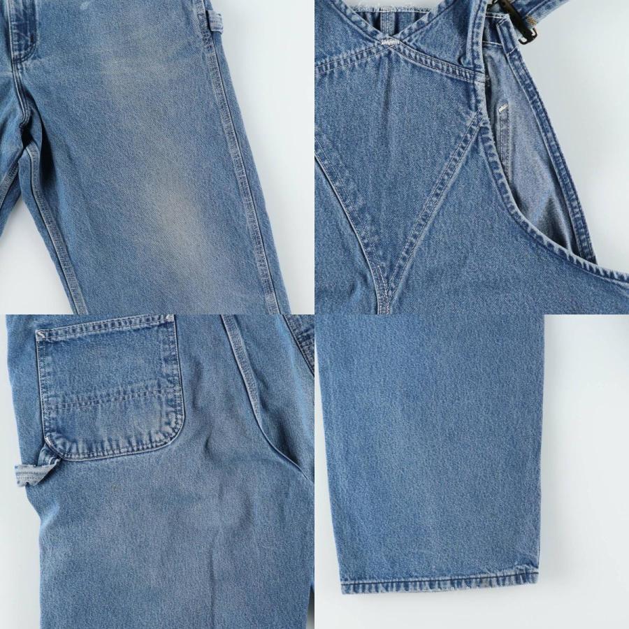 古着 カーハート Carhartt デニムオーバーオール メンズw36相当/eaa630437 Carhartt（カーハート） 古着 デニムオーバーオール メンズw36相当