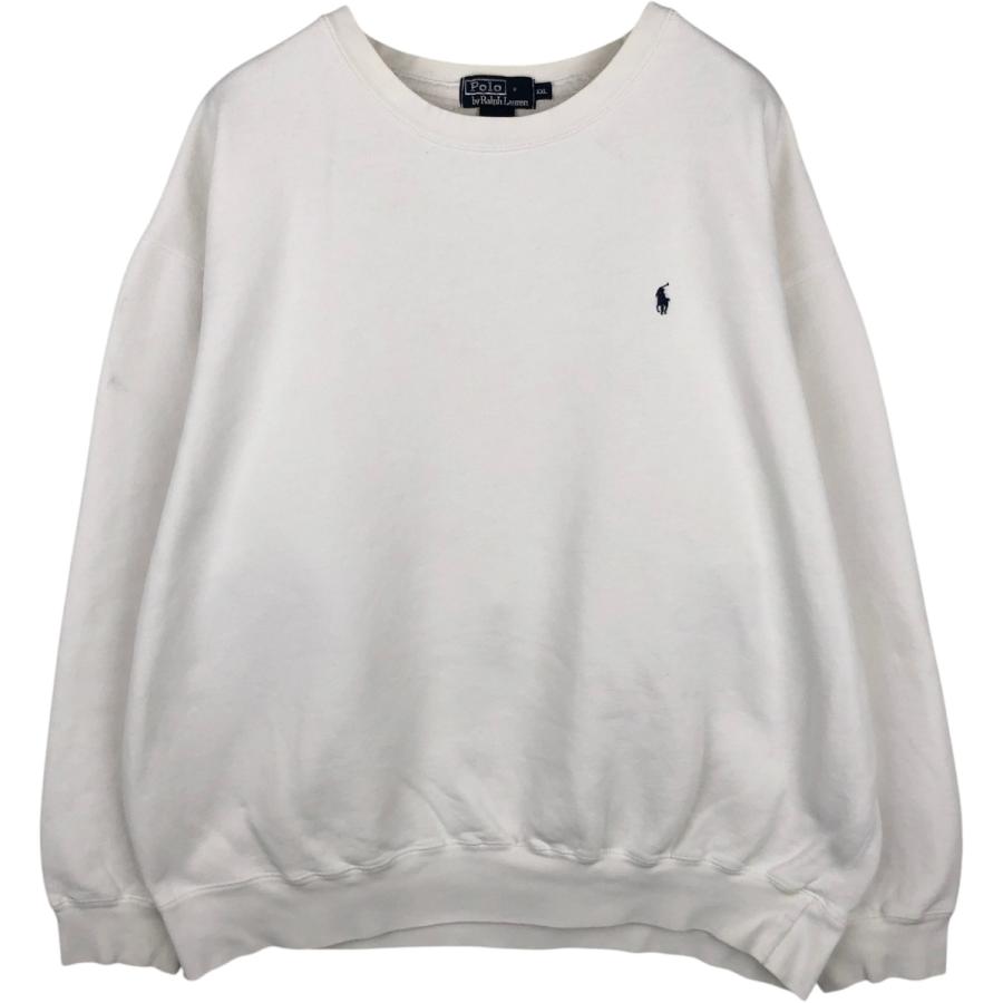古着 ラルフローレン Ralph Lauren POLO by Ralph Lauren ワンポイントロゴスウェットシャツ トレーナー メンズXXL相当/eaa630485 古着 ラルフローレン Ralph Lauren POLO by ワンポイントロゴ