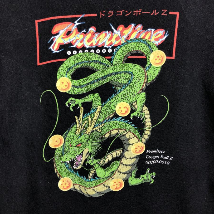 古着 DRAGONBALL Z 神龍 プリントT ドラゴンボール Lサイズ 古着 Primitive DRAGONBALL Z ドラゴンボールZ 神龍 シェンロン アニメ