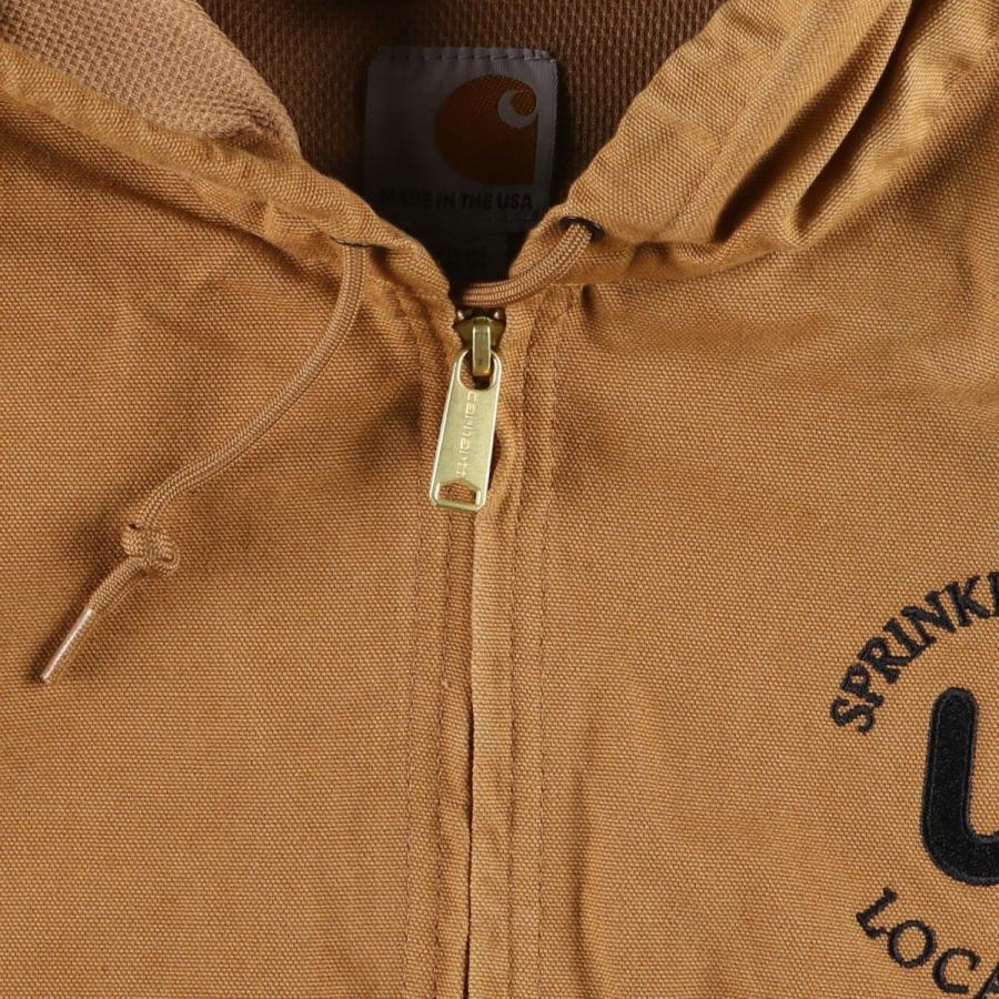 Carhartt（カーハート） 古着 アクティブジャケット ダックフルジップ