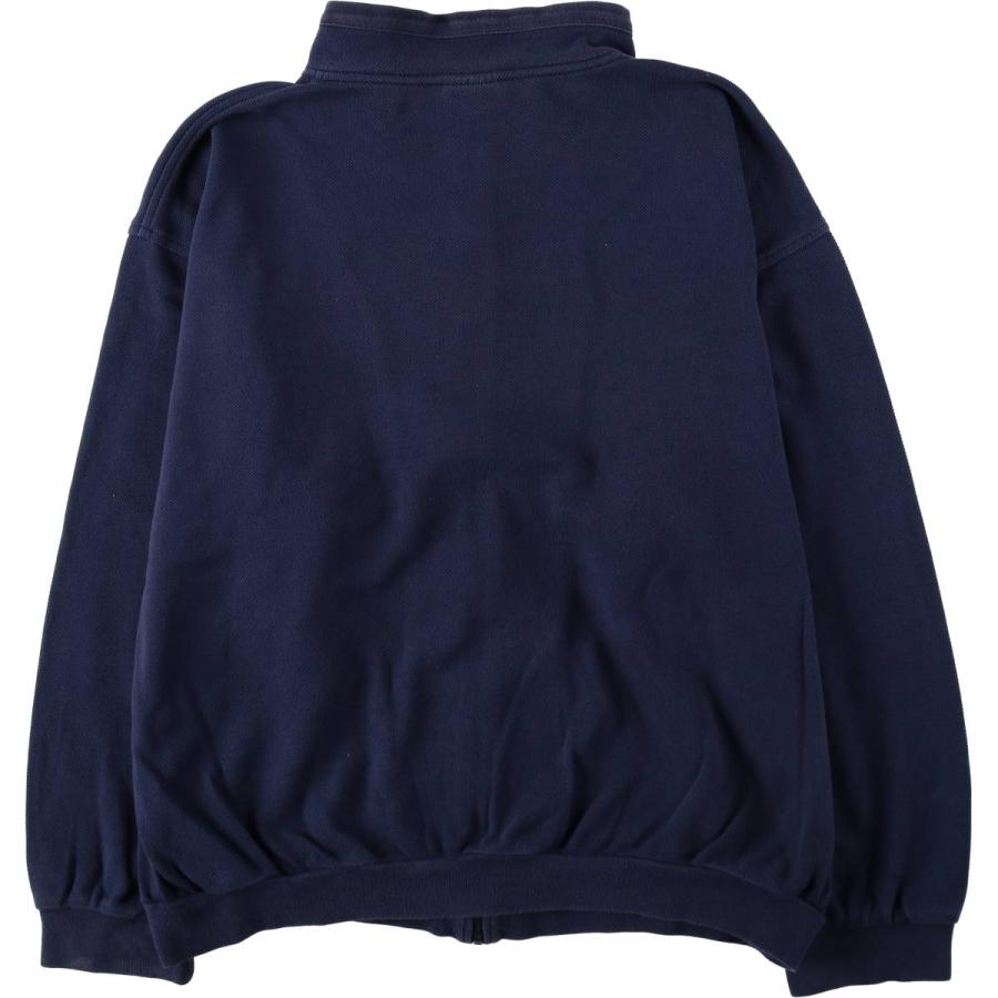 LACOSTE（ラコステ） 古着 鹿の子 フルジップスウェットシャツ