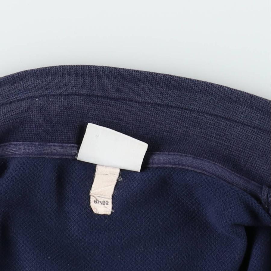LACOSTE（ラコステ） 古着 鹿の子 フルジップスウェットシャツ