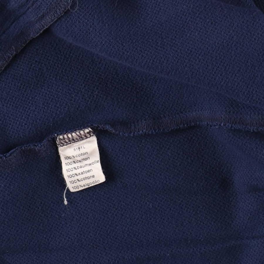 LACOSTE（ラコステ） 古着 鹿の子 フルジップスウェットシャツ