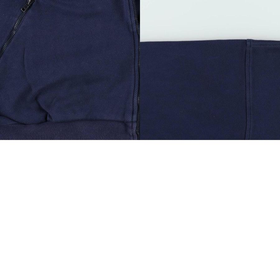 LACOSTE（ラコステ） 古着 鹿の子 フルジップスウェットシャツ