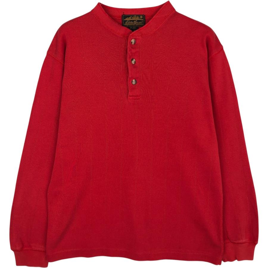 Eddie Bauer（エディーバウアー） 古着 80~90年代 黒タグ ヘンリー 