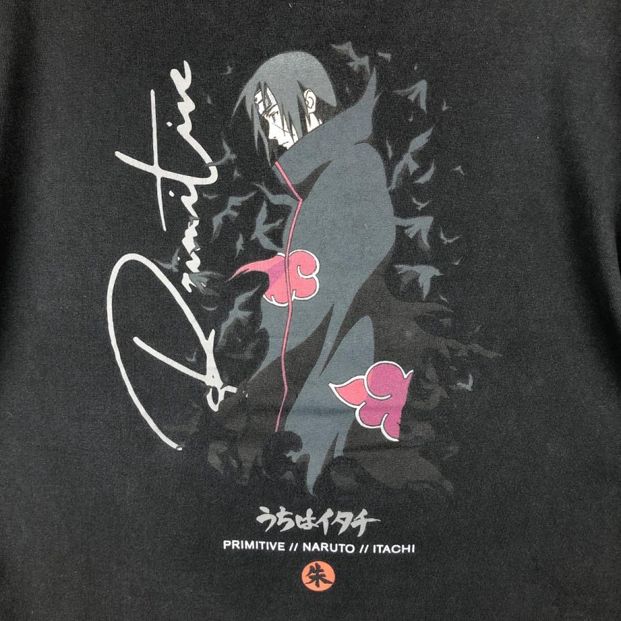 古着 PRIMITIVE NARUTO SHIPPUDEN ナルト疾風伝 うちはイタチ アニメ