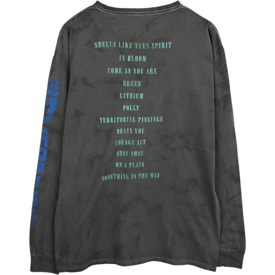 古着 NIRVANA ニルヴァーナ ロンT バンドTシャツ バンT メンズL相当
