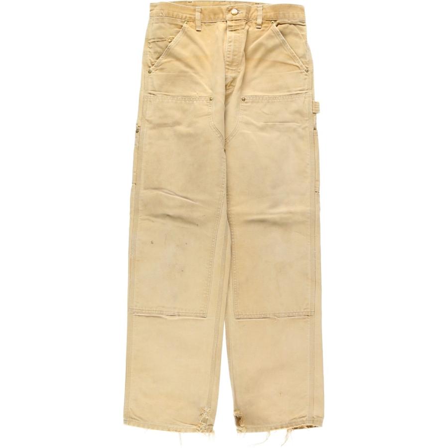 カーハート 【Made in USA】 ダブルニー ダック ペインター W33 Carhartt（カーハート） 古着 ダブルニー ダックペインターパンツ