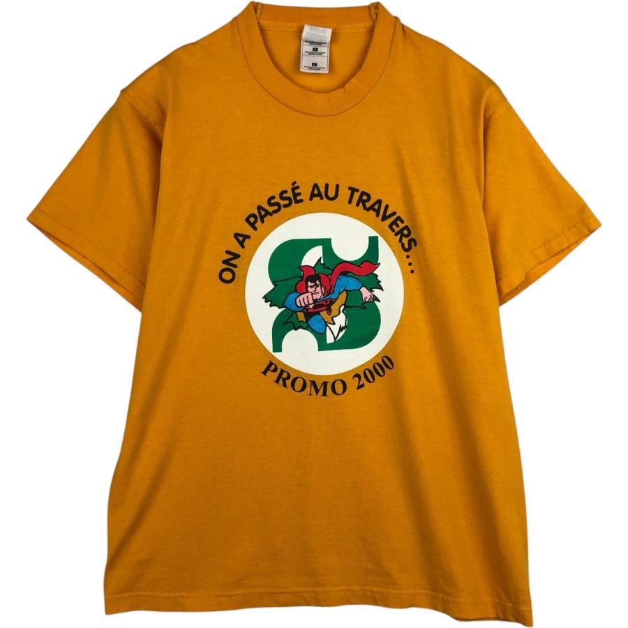 古着 90~00年代 SUPERMAN スーパーマン キャラクタープリントTシャツ 
