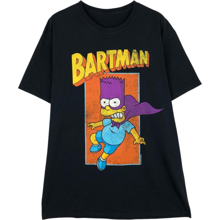 古着 THE SIMPSONS シンプソンズ BART バート キャラクタープリントT 