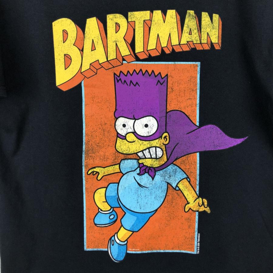 古着 THE SIMPSONS シンプソンズ BART バート キャラクタープリントT 