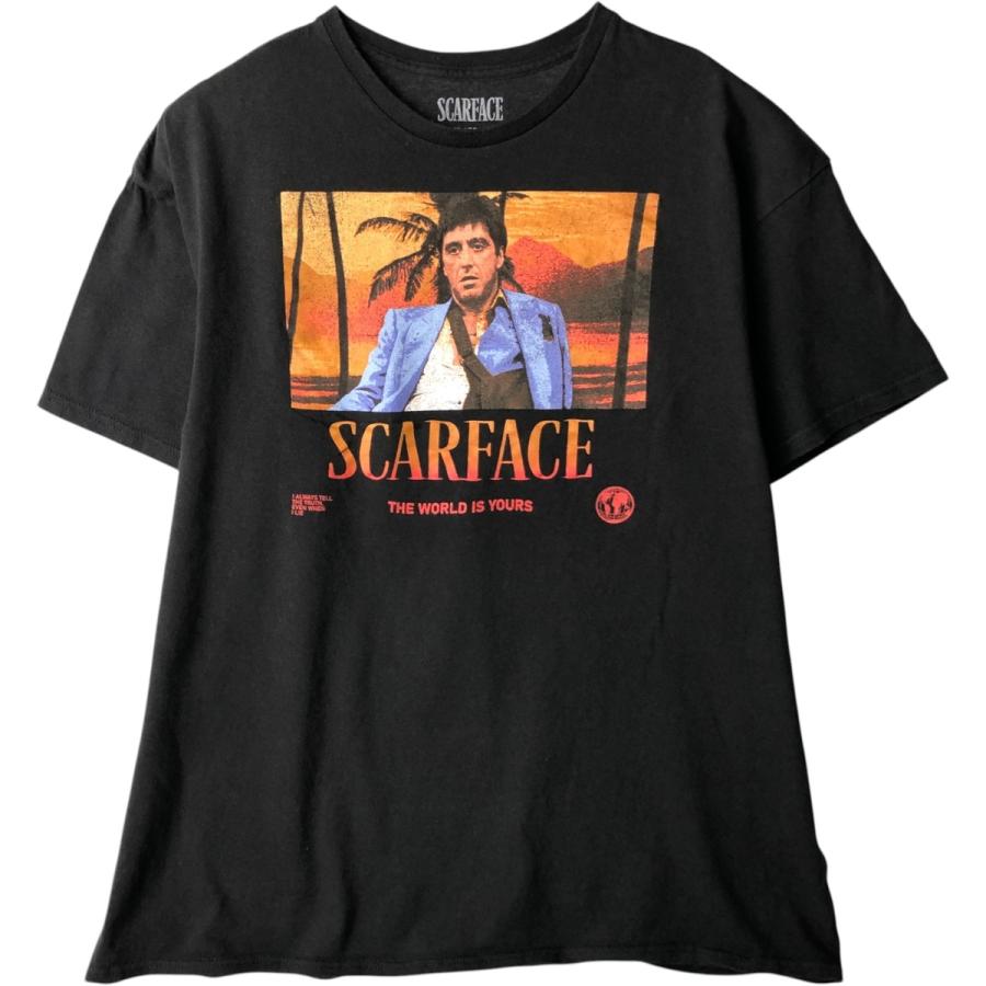 古着 Scarface スカーフェイス 映画 ムービーTシャツ メンズXL相当 