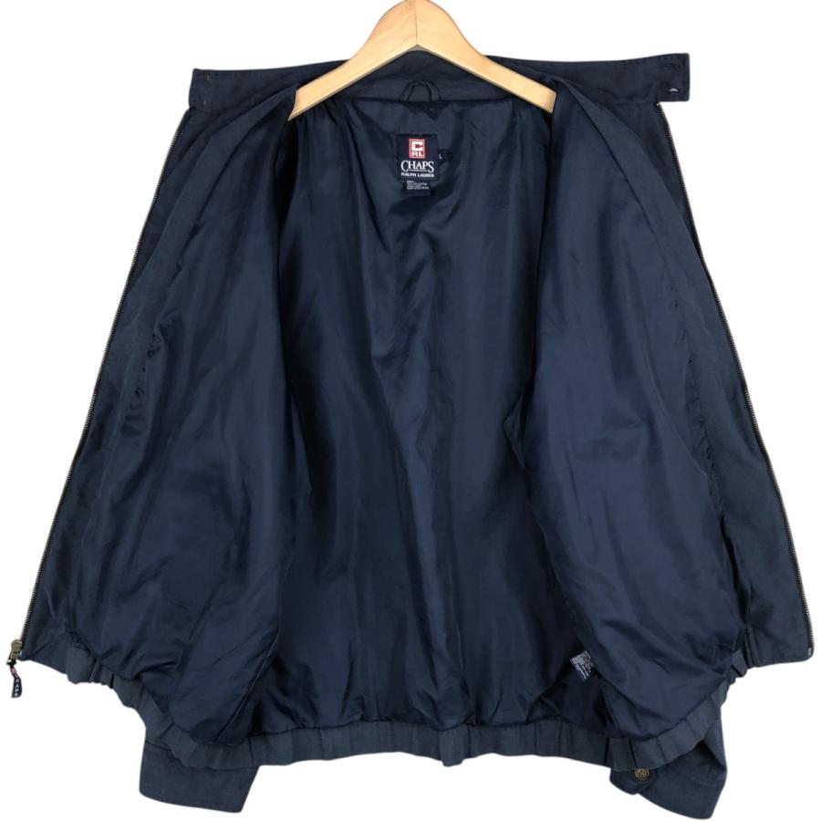 古着 ラルフローレン Ralph Lauren CHAPS チャップス ハリントンジャケット スイングトップ メンズL相当/eaa631654 古着 ラルフローレン Ralph Lauren CHAPS チャップス ハリントン