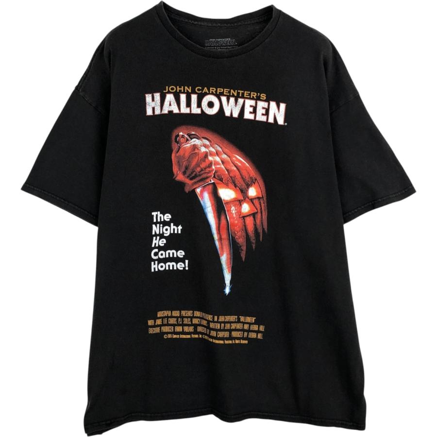 古着 70年代 HALLOWEEN ハロウィン 映画 ムービーTシャツ メンズXL相当