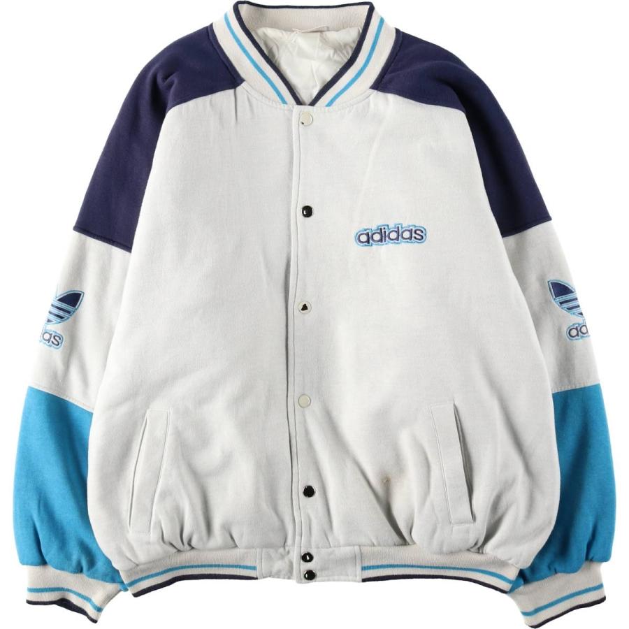 adidas（アディダス） 古着 80年代 トレフォイルロゴ 中綿入り 