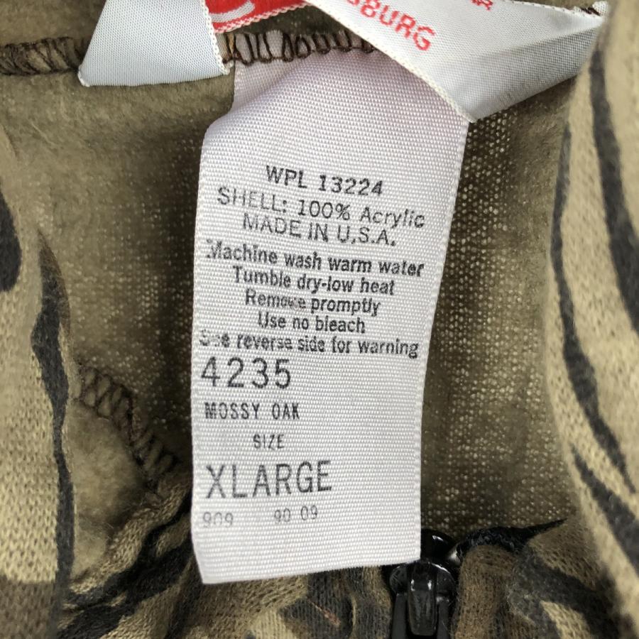 古着 90年代 GROSS GALESBURG OUTDOOR WEAR 迷彩柄 スウェット