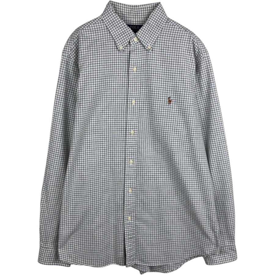 古着 ラルフローレン Ralph Lauren POLO RALPH LAUREN CLASSIC FIT ギンガムチェック 長袖 ボタンダウンチェックシャツ レディースL相当/eaa631831 古着 ラルフローレン POLO RALPH LAUREN CLASSIC FIT ギンガムチェック
