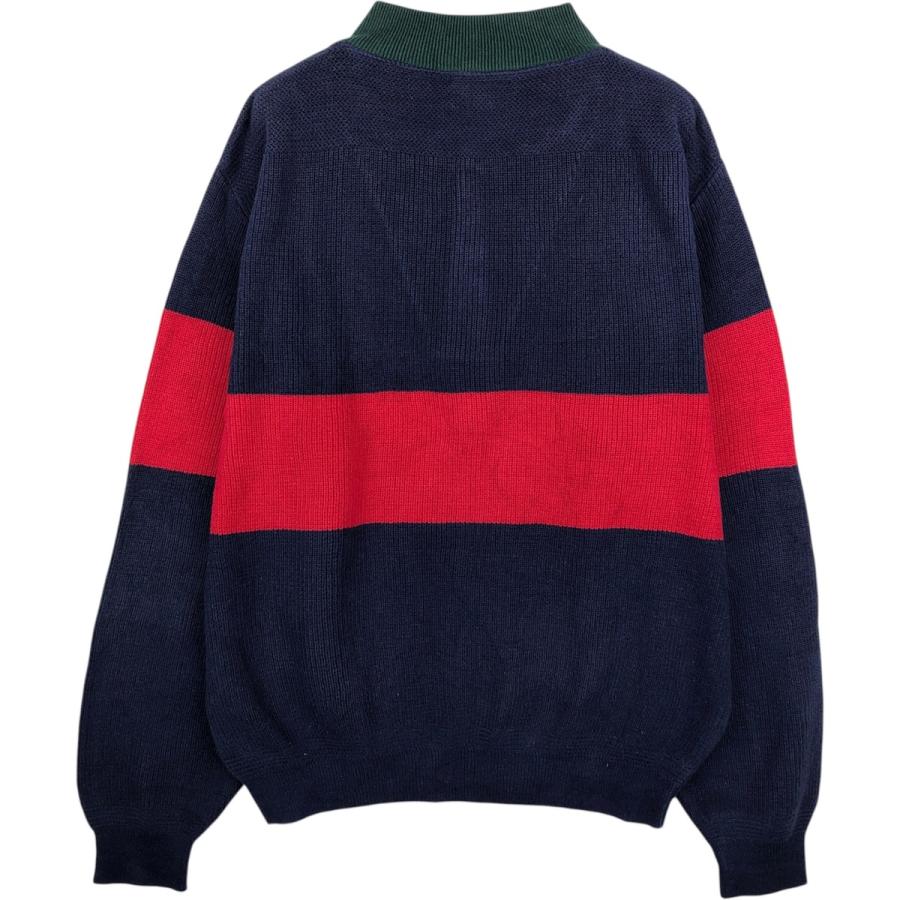 古着 90年代 ランズエンド LANDS'END ヘンリーネック コットンニットセーター USA製 メンズL相当 ヴィンテージ/eaa631977 古着 90年代 ランズエンド LANDS'END ヘンリーネック コットンニット