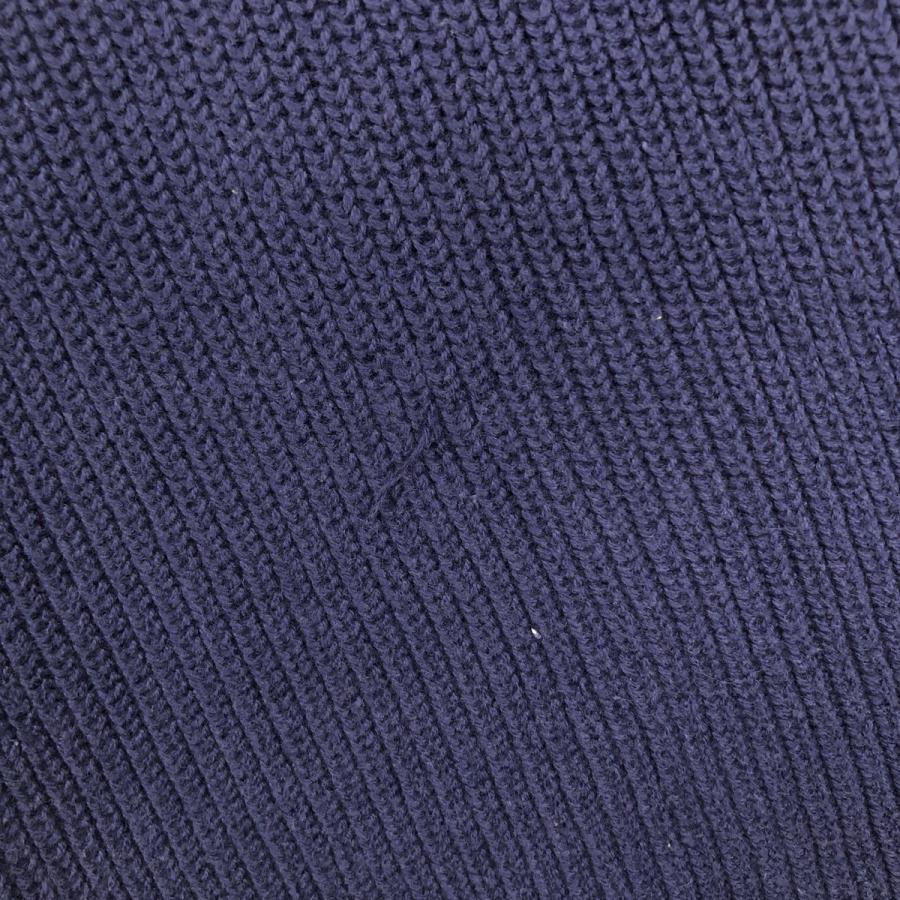 古着 90年代 ランズエンド LANDS'END ヘンリーネック コットンニット