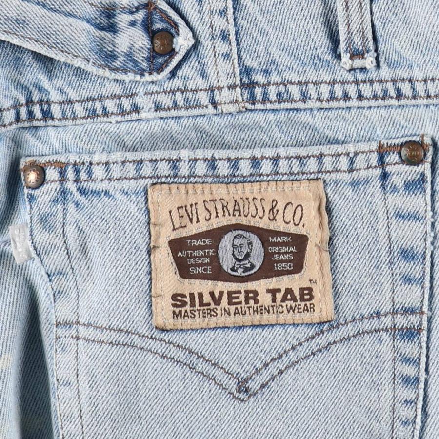 古着 90年代 リーバイス Levi's SILVER TAB シルバータブ テーパードデニムパンツ USA製 メンズw32相当 ヴィンテージ /eaa631995_2